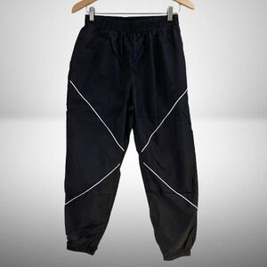 NEW Bozzolo Women's Nylon Track Pants Joggers‎ Black Small